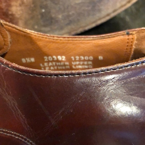 Men’s brown leather size 8.5W shoe - Picture 5 of 5